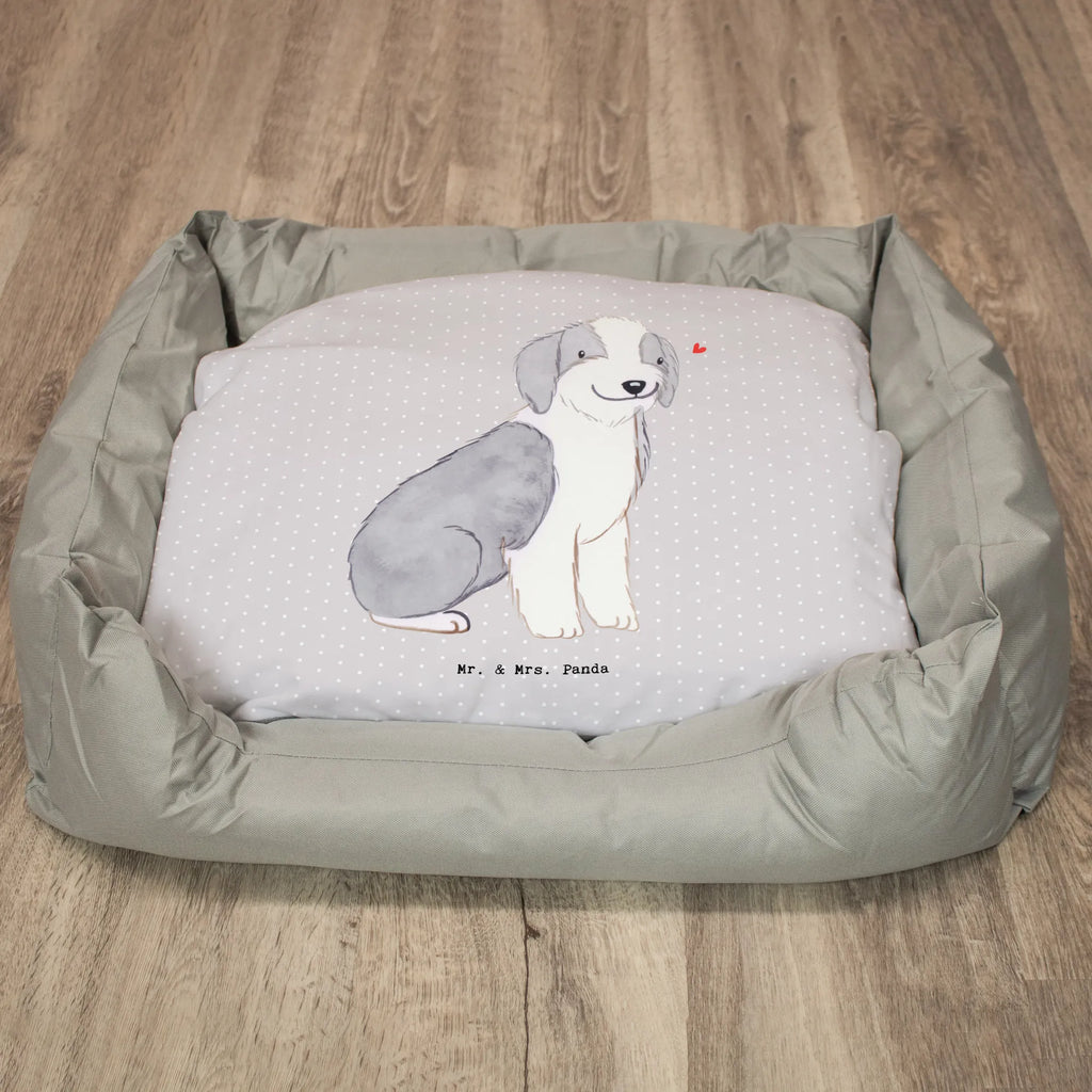 Dog bed Bearded Collie Lifesaver Hundekissen, Körbchen, Hundeschlafplatz, Hundesofa, Hundebett Luxus, Liegeplatz, Hund, Hundemöbel, Hundebett, Tierbett, Hundebettchen, Hundeliege, Hundedecke, Hundekörbchen, Geschenk, Schenken, Hunderasse, Rassehund, Hundebesitzer, Tierfreund, Welpe, Bearded Collie, Britischer Hütehund