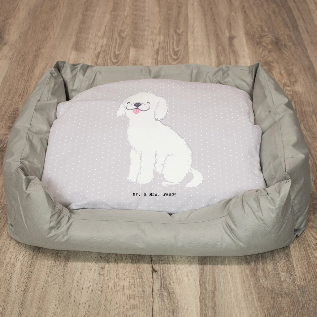 Dog bed Miniature Poodle Lifesaver Dog, dog breed, purebred dog, dog owner, gift, animal lover, giving, puppy