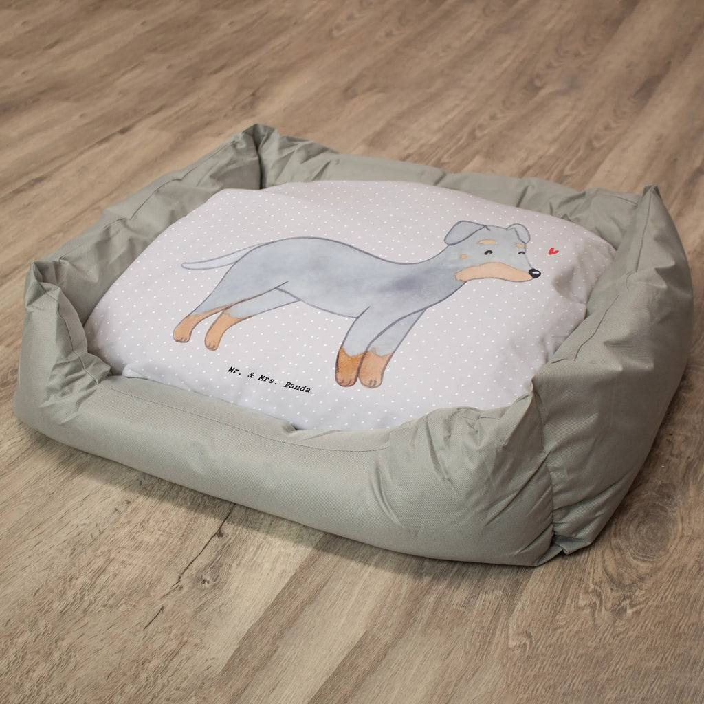 Dog bed Manchester Terrier Lifesaver Dog, dog breed, purebred dog, dog owner, gift, animal lover, giving, puppy