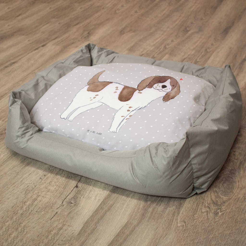 Dog bed English Springer Spaniel Lifesaver Hundebett, Hundekörbchen, Hundebettchen, Körbchen, Hundeliege, Hundedecke, Liegeplatz, Tierbett, Hundeschlafplatz, Hundesofa, Hund, Hundekissen, Hundemöbel, Hundebett Luxus, Geschenk, Schenken, Hunderasse, Rassehund, Hundebesitzer, Tierfreund, Welpe, English Springer Spaniel