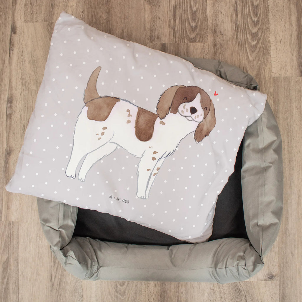 Dog bed English Springer Spaniel Lifesaver Hundebett, Hundekörbchen, Hundebettchen, Körbchen, Hundeliege, Hundedecke, Liegeplatz, Tierbett, Hundeschlafplatz, Hundesofa, Hund, Hundekissen, Hundemöbel, Hundebett Luxus, Geschenk, Schenken, Hunderasse, Rassehund, Hundebesitzer, Tierfreund, Welpe, English Springer Spaniel