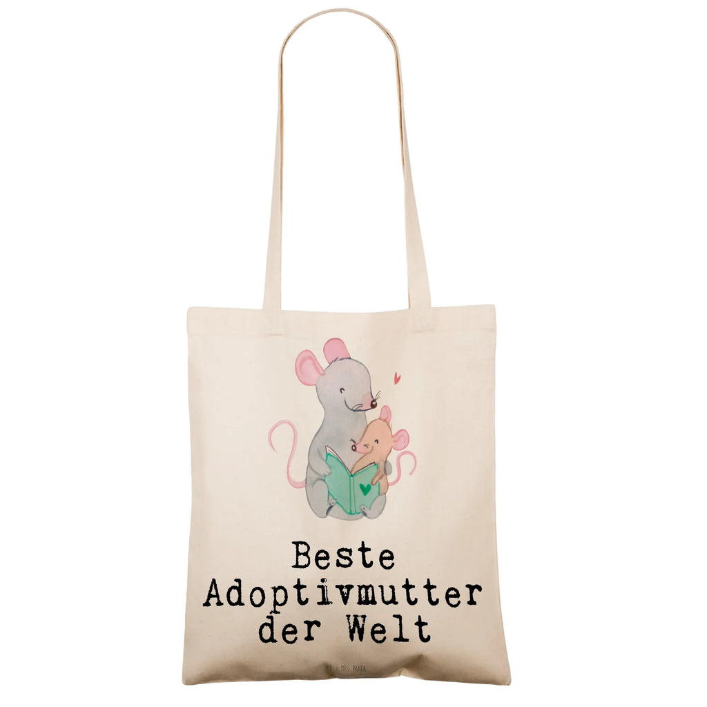 Tote bag Mouse Best adoptive mother in the world Tragetasche, Jutetasche, Strandtasche, Stofftasche, Tasche, Beutel, Laptoptasche, Badetasche, Beuteltasche, Einkaufstüte, Einkaufstasche, Jutebeutel, Schultertasche, Umhängetasche, Stoffbeutel, Shopper, für, Dankeschön, Geschenk, Schenken, Geburtstag, Geburtstagsgeschenk, Geschenkidee, Danke, Bedanken, Mitbringsel, Freude machen, Geschenktipp, Beste Mama, Ma, Sohn, Mutter, Adoptivmama, Supermama, Adoptivmutter, Beste, adoptiert, Mama, Tochter, Mutti, Mami, Muttertag