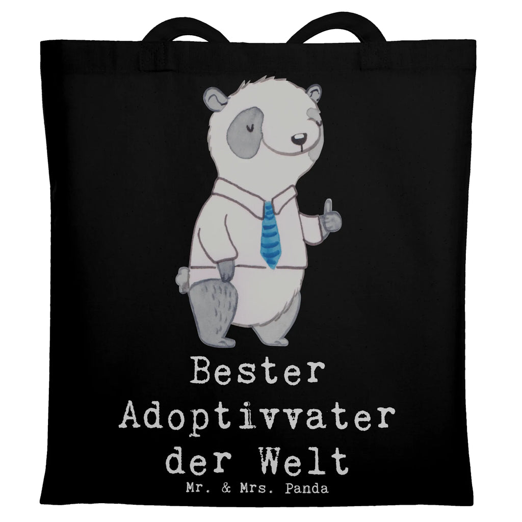 Tote bag panda Best adoptive father in the world Einkaufstasche, Schultertasche, Tragetasche, Stoffbeutel, Jutebeutel, Shopper, Tasche, Laptoptasche, Beutel, Strandtasche, Umhängetasche, Jutetasche, Stofftasche, Beuteltasche, Einkaufstüte, Badetasche, für, Dankeschön, Geschenk, Schenken, Geburtstag, Geburtstagsgeschenk, Geschenkidee, Danke, Bedanken, Mitbringsel, Freude machen, Geschenktipp, witzig, Abschluss, Sohn, Studium, Musterschüler, Spaß, Alumni, Student, Studienabschluss, lustig, Hochschule, Universität, Bachelor, Studenten, Uni