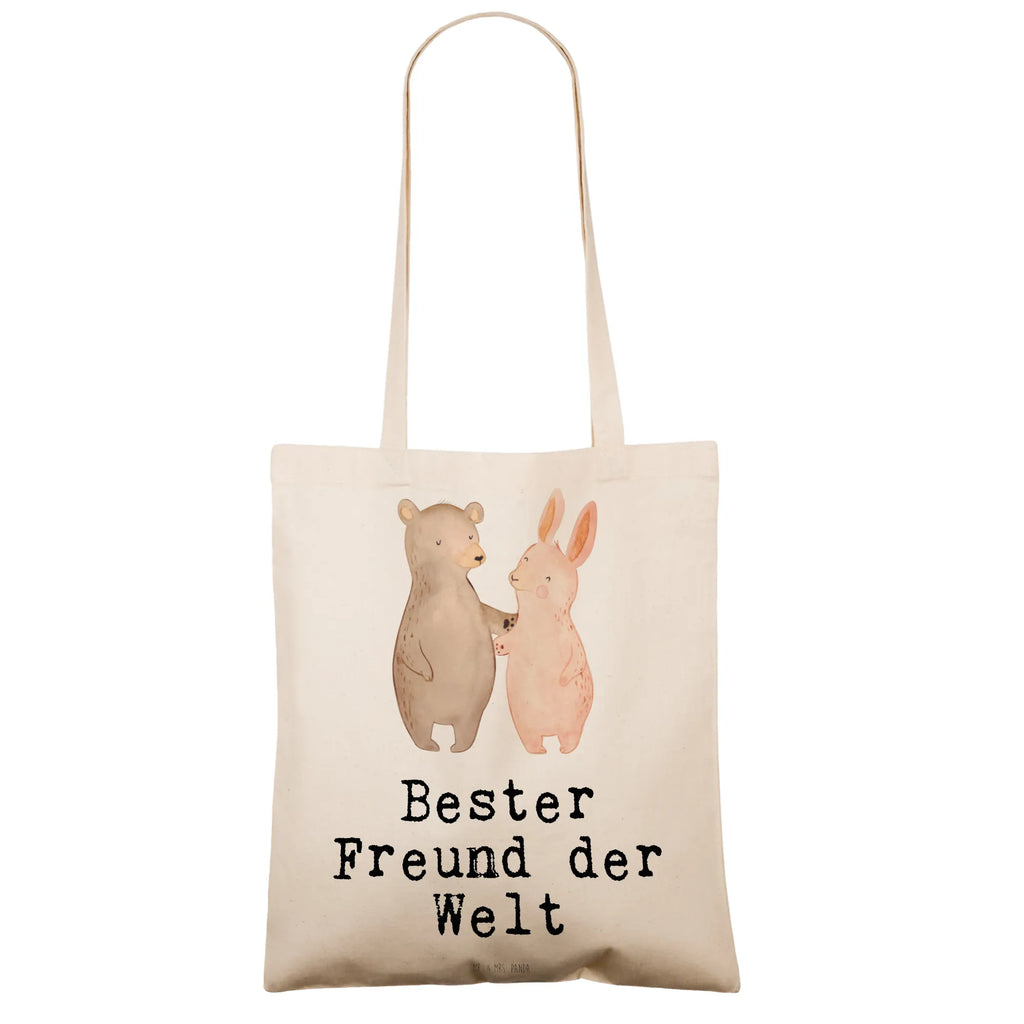 Tote bag Hare best friend in the world cloth bag, cotton bag, shoulder bag, bag, pouch, shopping bag, shopper, jute bag, Carrier bag, for, thank you, gift, giving, birthday, birthday present, gift idea, souvenir, make you happy, gift tip, bro, significant other, partner, love, husband, mate, favorite person, heart, friend