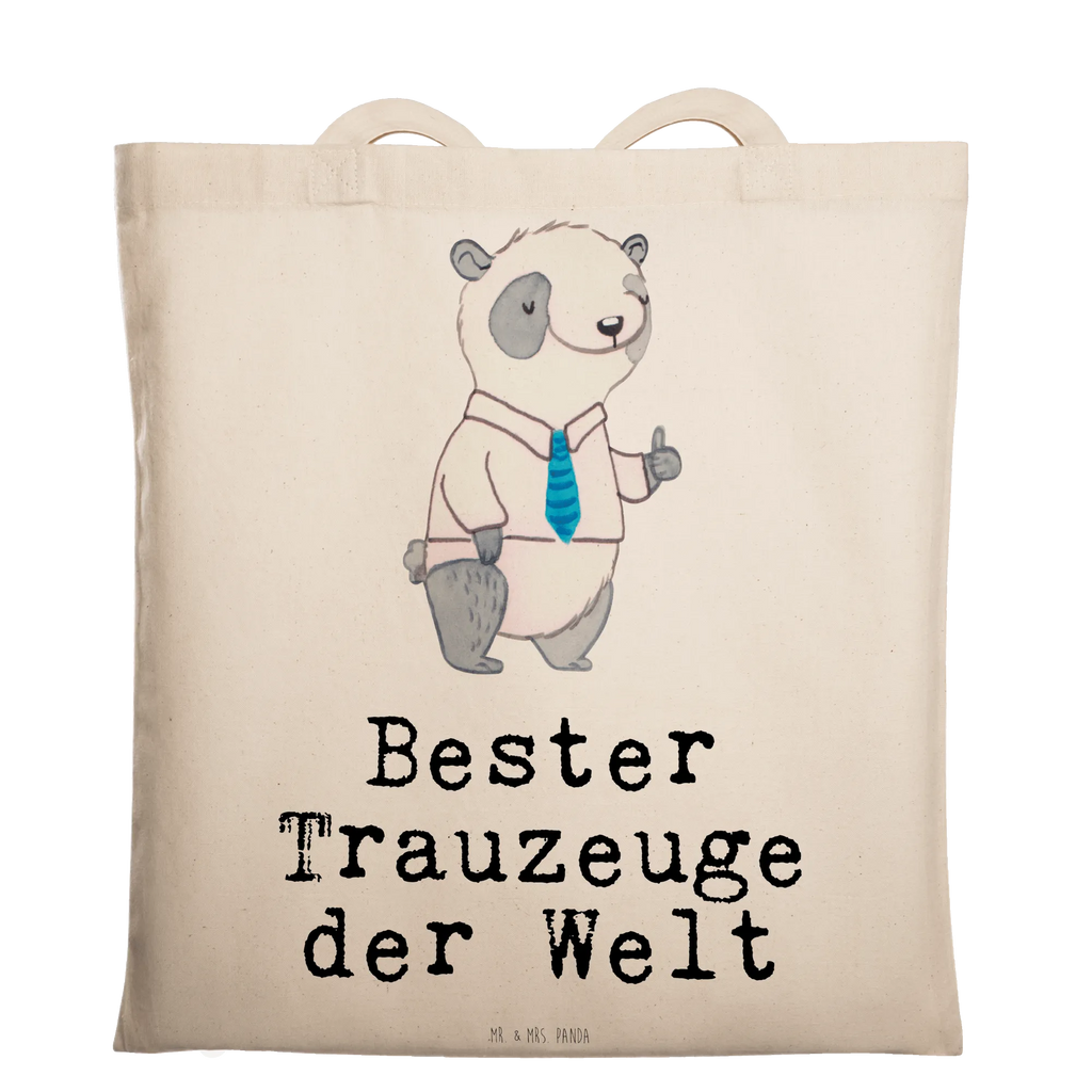 Tragetasche Panda Bester Trauzeuge der Welt Beuteltasche, Tasche, Laptoptasche, Strandtasche, Beutel, Stofftasche, Tragetasche, Stoffbeutel, Jutebeutel, Einkaufstasche, Badetasche, Einkaufstüte, Schultertasche, Jutetasche, Umhängetasche, Shopper, für, Dankeschön, Geschenk, Schenken, Geburtstag, Geburtstagsgeschenk, Geschenkidee, Danke, Bedanken, Mitbringsel, Freude machen, Geschenktipp, Heirat, Trauzeuge, Standesamt, Hochzeit, Trauhzeuge, Braut, Bräutigam, Kirche, Trauung, JGA