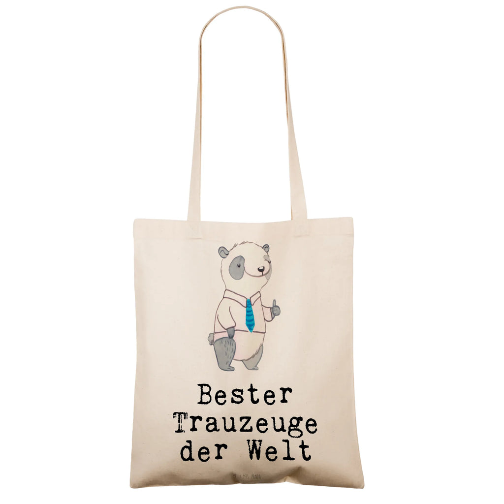 Tragetasche Panda Bester Trauzeuge der Welt Beuteltasche, Tasche, Laptoptasche, Strandtasche, Beutel, Stofftasche, Tragetasche, Stoffbeutel, Jutebeutel, Einkaufstasche, Badetasche, Einkaufstüte, Schultertasche, Jutetasche, Umhängetasche, Shopper, für, Dankeschön, Geschenk, Schenken, Geburtstag, Geburtstagsgeschenk, Geschenkidee, Danke, Bedanken, Mitbringsel, Freude machen, Geschenktipp, Heirat, Trauzeuge, Standesamt, Hochzeit, Trauhzeuge, Braut, Bräutigam, Kirche, Trauung, JGA