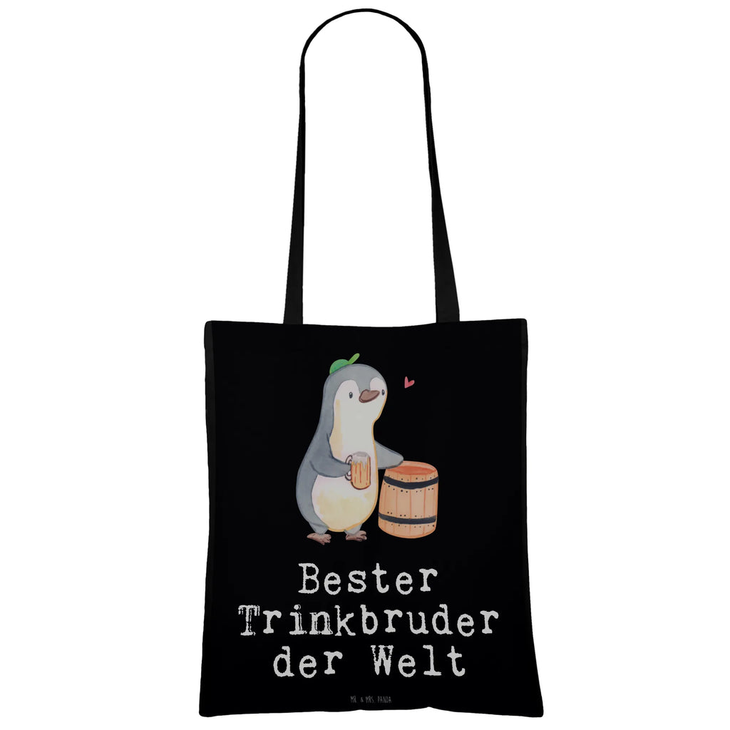 Tote bag penguin Best drinking brother in the world Beuteltasche, Strandtasche, Umhängetasche, Schultertasche, Stoffbeutel, Jutetasche, Badetasche, Stofftasche, Jutebeutel, Einkaufstüte, Tragetasche, Laptoptasche, Einkaufstasche, Tasche, Beutel, Shopper, für, Dankeschön, Geschenk, Schenken, Geburtstag, Geburtstagsgeschenk, Geschenkidee, Danke, Bedanken, Mitbringsel, Freude machen, Geschenktipp, Trinken, Party, Kumpel, Kleinigkeit, Trinkkumpel, Saufkumpane, Trinkbruder, Kumpane