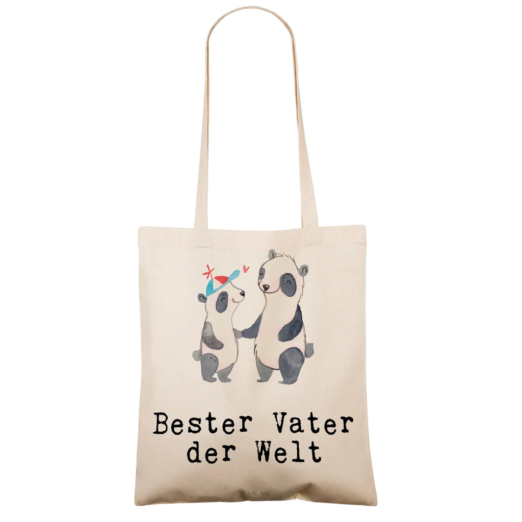 Tote bag panda best dad in the world shopper, cloth bag, jute bag, shopping bag, shoulder bag, Carrier bag, bag, pouch, cotton bag, for, thank you, gift, giving, birthday, birthday present, gift idea, souvenir, make you happy, gift tip, papi, gift father, dad, man, papa, best, little thing, family, Father, daddy, parents