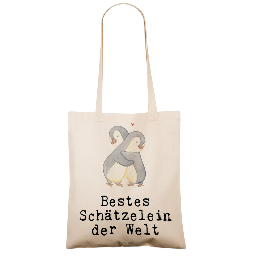 Tragetasche Pinguin Bestes Schätzelein der Welt stofftasche baumwolle, Strandtasche, Schultertasche, Stoff-Tragetasche, einkaufsshopper, Tüte, Schulbeutel, Henkeltasche, Baumwollbeutel, Stofftasche, studententasche, canvas tasche, festival tasche, Schultasche, Laptoptasche, Beutel, Shopper, Einkaufstüte, baumwoll shopper, Baumwoll-Tragetasche, textiltasche, umhängebeutel, Umhängetasche, Tragetasche, Tote Bag, umhängetasche baumwolle, campus tasche, Einkaufstasche, Büchertasche, totebag, tragbeutel, Jutetasche, textilbeutel, beutel baumwolle, einkaufstasche baumwolle, tragetasche baumwolle, Tasche, Unitasche, freizeitbeutel, Einkaufsbeutel, Baumwoll-Shopper, tasche baumwolle, Shopping Tasche, schulterbeutel, dokumententasche, festivaltasche, universaltasche, henkeltasche baumwolle, stoff shopper, Alltagstasche, Jutebeutel, schultertasche baumwolle, Stoffbeutel, Freizeittasche, Baumwolltasche, Uni Tasche, Geschenkidee, Geschenk, Schenken, Mitbringsel, Geburtstag, Geburtstagsgeschenk, für, Danke, Dankeschön, Bedanken, Freude machen, Geschenktipp, Kosename, Hochzeitstag, Frau, Schätzchen, Schatzi, Freund, Freundin, Mann, Ehefrau, Ehemann, Schatz, Schätzelein