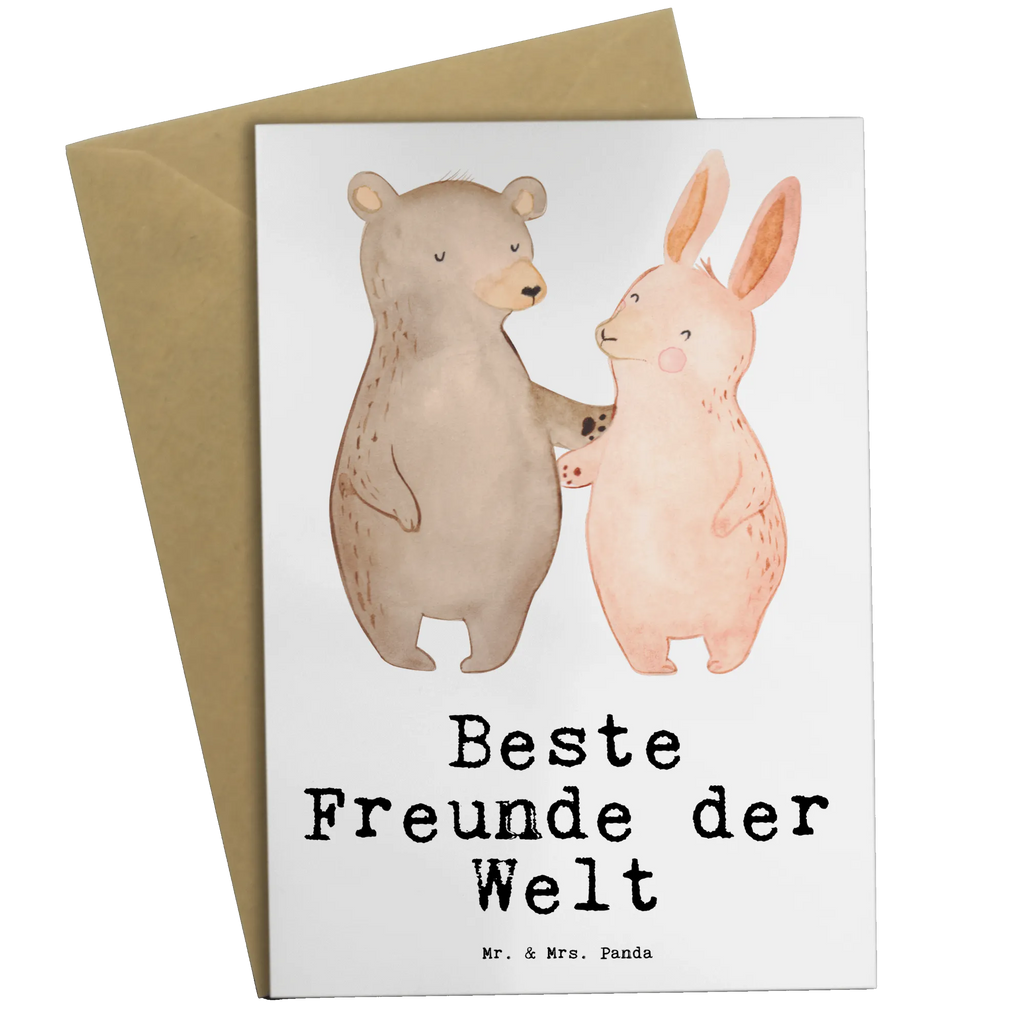 Grußkarte Hase Beste Freunde der Welt Grußkarte, neujahrskarte, dankeskarten, glückwunschkarten, Grußkarten, babykarte, vatertagskarte, Motivkarte, Glückwunschkarte, abiturkarte, hochzeitskarten, firmungskarte, Klappkarte, Beileidskarte, weihnachtskarten, valentinstagskarte, kommunionskarte, einladungskarten, osterkarte, genesungskarte, spruchkarte, osterkarten, jubiläumskarte, Geschenkidee, Geschenk, Schenken, Mitbringsel, Geburtstag, Geburtstagsgeschenk, für, Danke, Dankeschön, Bedanken, Freude machen, Geschenktipp, Freundin, Freunde, Best Friends, Kumpel, Freund, Bae, Freundschaft, Bff, Clique