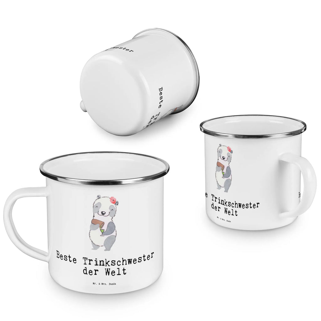 Enamel camping mug panda Best drinking sister in the world camping metal cup, hiking mug, campfire mug, adventure mug, metal cup, enamel drinking mug, camper mug, camp coffee mug, backpacking mug, travel mug, stainless steel drinking cup, tin coffee cup, steel mug for camping, enamel camping cup, outdoor cup, metal camping mug, bushcraft mug, enamel mug, camping mug, lightweight camping mug, for, thank you, gift, giving, birthday, birthday present, gift idea, souvenir, make you happy, gift tip, drinking, friend, bae, party, sister from another mister, sister, weekend, alcohol, drinking sister, Drinking sister, trifle