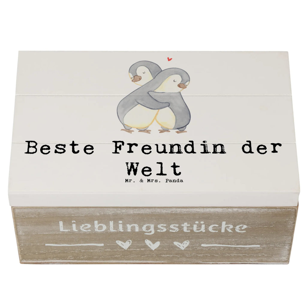 Holzkiste Pinguin Beste Freundin der Welt Erinnerungsbox, Erinnerungskiste, Holzkiste, Schatulle, Geschenkdose, Truhe, XXL, Kiste, Schatzkiste, Aufbewahrungsbox, Geschenkbox, Dekokiste, für, Dankeschön, Geschenk, Schenken, Geburtstag, Geburtstagsgeschenk, Geschenkidee, Danke, Bedanken, Mitbringsel, Freude machen, Geschenktipp, Frau, Freundin, bff, Freundinnen, Ehefrau, bae, Spruch, beste Freundin, Freundschaft. Liebste, beste, Jahrestag