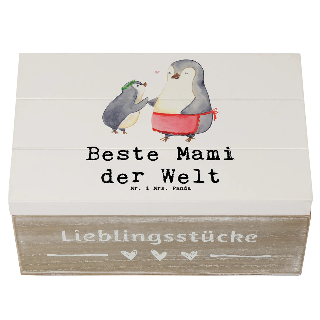 Holzkiste Pinguin Beste Mami der Welt Erinnerungsbox, Aufbewahrungsbox, Truhe, Dekokiste, Schatzkiste, XXL, Geschenkbox, Schatulle, Kiste, Erinnerungskiste, Geschenkdose, Holzkiste, für, Dankeschön, Geschenk, Schenken, Geburtstag, Geburtstagsgeschenk, Geschenkidee, Danke, Bedanken, Mitbringsel, Freude machen, Geschenktipp, Beste Mama, Muttertag, Mami, Tochter, Ma, Beste, Mutti, Mutter, Sohn, Supermama, Mama