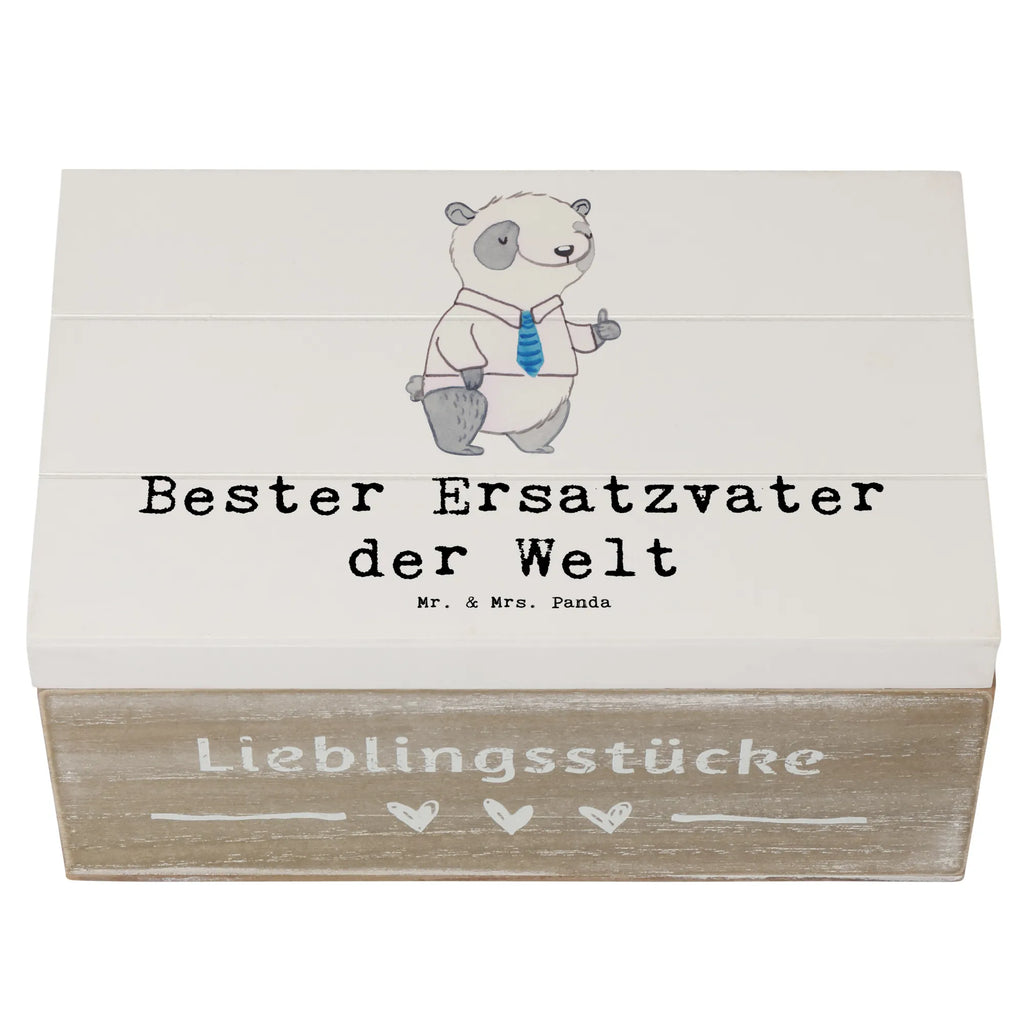 Holzkiste Panda Bester Ersatzvater der Welt Aufbewahrungskiste, aufbewahrungsboxen, box holz, Holz Aufbewahrungsbox, Holzbox, aufbewahrungstruhe, Holzkisten, Holzboxen, aufbewahrungskiste mit deckel, Aufbewahrungsbox, Schatulle, Aufbewahrungsbox Holz, Holztruhe, kiste holz, truhe holz, aufbewahrungskisten, Holzbox mit Deckel, holzkästchen, Box aus Holz, Aufbewahrungsbox aus Holz, holzschachtel, holzschatulle, holztruhen, Holzkiste, Holzkiste mit Deckel, Schenken, Bedanken, Dankeschön, Geschenkidee, Geburtstag, Geschenk, Geburtstagsgeschenk, Danke, Mitbringsel, Geschenktipp, für, Freude machen, Vater, Familie, Ersatz, Papi, Paps, Daddy, Vati, Zweiter, Ersatzvater, Eltern, Kleinigkeit, Mann, Papa, Dad, Bester, Geschenk Vater