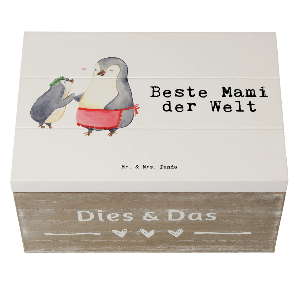 Holzkiste Pinguin Beste Mami der Welt Erinnerungsbox, Aufbewahrungsbox, Truhe, Dekokiste, Schatzkiste, XXL, Geschenkbox, Schatulle, Kiste, Erinnerungskiste, Geschenkdose, Holzkiste, für, Dankeschön, Geschenk, Schenken, Geburtstag, Geburtstagsgeschenk, Geschenkidee, Danke, Bedanken, Mitbringsel, Freude machen, Geschenktipp, Beste Mama, Muttertag, Mami, Tochter, Ma, Beste, Mutti, Mutter, Sohn, Supermama, Mama