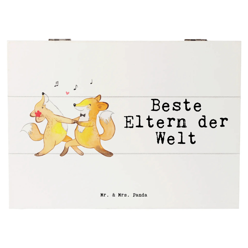 Holzkiste Fuchs Beste Eltern der Welt Geschenkdose, Aufbewahrungsbox, XXL, Holzkiste, Erinnerungsbox, Schatulle, Schatzkiste, Geschenkbox, Truhe, Kiste, Dekokiste, Erinnerungskiste, für, Dankeschön, Geschenk, Schenken, Geburtstag, Geburtstagsgeschenk, Geschenkidee, Danke, Bedanken, Mitbringsel, Freude machen, Geschenktipp, Mami, Eltern, Papi, Erzeuger, Elternpaar, Mama und Papa, Papa, Mama, Familie