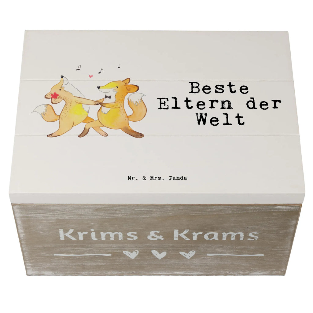 Holzkiste Fuchs Beste Eltern der Welt Geschenkdose, Aufbewahrungsbox, XXL, Holzkiste, Erinnerungsbox, Schatulle, Schatzkiste, Geschenkbox, Truhe, Kiste, Dekokiste, Erinnerungskiste, für, Dankeschön, Geschenk, Schenken, Geburtstag, Geburtstagsgeschenk, Geschenkidee, Danke, Bedanken, Mitbringsel, Freude machen, Geschenktipp, Mami, Eltern, Papi, Erzeuger, Elternpaar, Mama und Papa, Papa, Mama, Familie