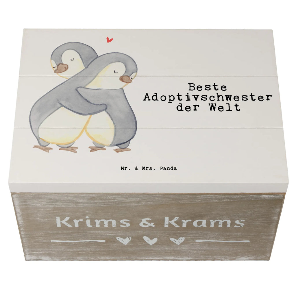 Wooden chest penguin Best adoptive sister in the world Holzkiste, Holzkisten, holztruhen, Holz Aufbewahrungsbox, holzkästchen, box holz, Box aus Holz, Schatulle, kiste holz, Holzkiste mit Deckel, Aufbewahrungsbox aus Holz, Holzbox mit Deckel, aufbewahrungstruhe, Aufbewahrungskiste, Holzbox, Aufbewahrungsbox, aufbewahrungskisten, aufbewahrungskiste mit deckel, holzschatulle, aufbewahrungsboxen, Holzboxen, holzschachtel, Holztruhe, truhe holz, Aufbewahrungsbox Holz, Schenken, Bedanken, Dankeschön, Geschenkidee, Geburtstag, Geschenk, Geburtstagsgeschenk, Danke, Mitbringsel, Geschenktipp, für, Freude machen, Beste, Sister, Familie, Adoptivschwester, Tochter, Adoptiert, Schwesterherz, Adoptiv, Schwester, Kleinigkeit, Geschwister