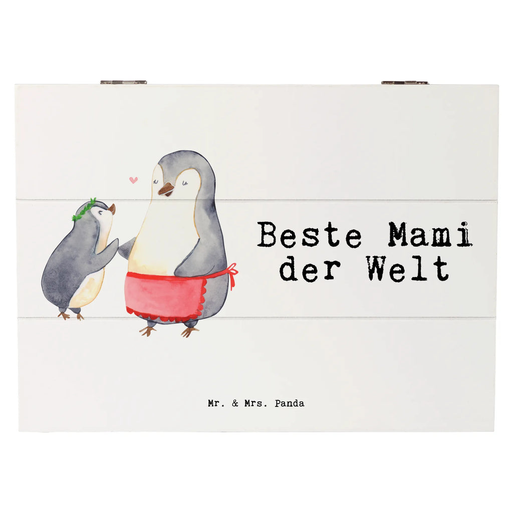 Holzkiste Pinguin Beste Mami der Welt Erinnerungsbox, Aufbewahrungsbox, Truhe, Dekokiste, Schatzkiste, XXL, Geschenkbox, Schatulle, Kiste, Erinnerungskiste, Geschenkdose, Holzkiste, für, Dankeschön, Geschenk, Schenken, Geburtstag, Geburtstagsgeschenk, Geschenkidee, Danke, Bedanken, Mitbringsel, Freude machen, Geschenktipp, Beste Mama, Muttertag, Mami, Tochter, Ma, Beste, Mutti, Mutter, Sohn, Supermama, Mama