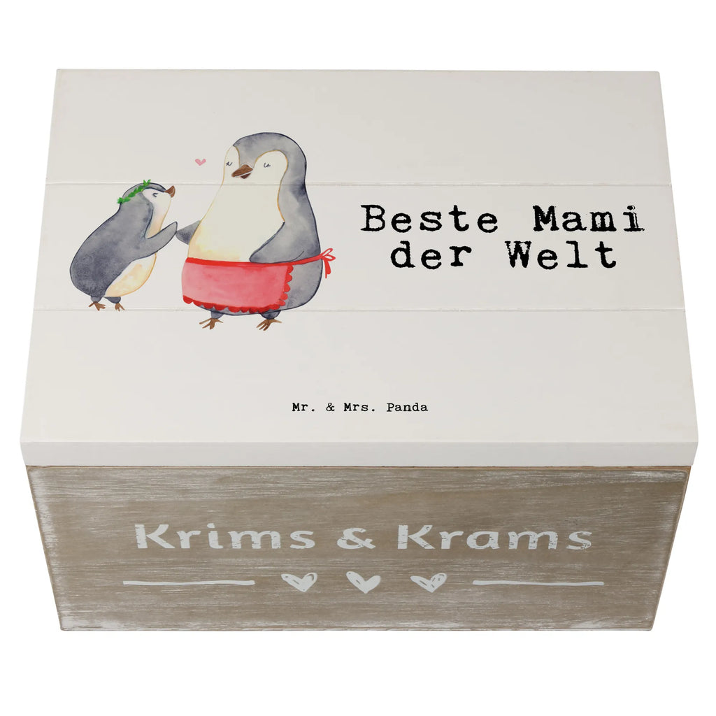 Holzkiste Pinguin Beste Mami der Welt Erinnerungsbox, Aufbewahrungsbox, Truhe, Dekokiste, Schatzkiste, XXL, Geschenkbox, Schatulle, Kiste, Erinnerungskiste, Geschenkdose, Holzkiste, für, Dankeschön, Geschenk, Schenken, Geburtstag, Geburtstagsgeschenk, Geschenkidee, Danke, Bedanken, Mitbringsel, Freude machen, Geschenktipp, Beste Mama, Muttertag, Mami, Tochter, Ma, Beste, Mutti, Mutter, Sohn, Supermama, Mama