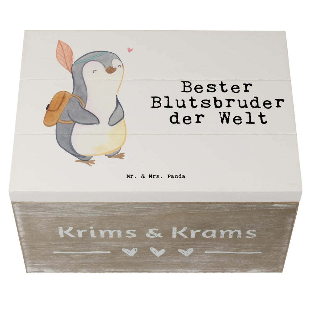 Holzkiste Pinguin Bester Blutsbruder der Welt Holzbox mit Deckel, Aufbewahrungsbox aus Holz, Holzbox, Aufbewahrungsbox Holz, Holzboxen, Holz Aufbewahrungsbox, holzschatulle, aufbewahrungskisten, aufbewahrungskiste mit deckel, Holzkiste, Holztruhe, Schatulle, aufbewahrungstruhe, kiste holz, holzschachtel, holztruhen, Holzkiste mit Deckel, truhe holz, aufbewahrungsboxen, Holzkisten, Aufbewahrungskiste, holzkästchen, Aufbewahrungsbox, Box aus Holz, box holz, Schenken, Bedanken, Dankeschön, Geschenkidee, Geburtstag, Geschenk, Geburtstagsgeschenk, Danke, Mitbringsel, Geschenktipp, für, Freude machen, Kleinigkeit, Bruderherz, Blutsgeschwister, Freund, Brother, Brüder, Geschwister, Bester, Familie, Blutsbruder, Sido