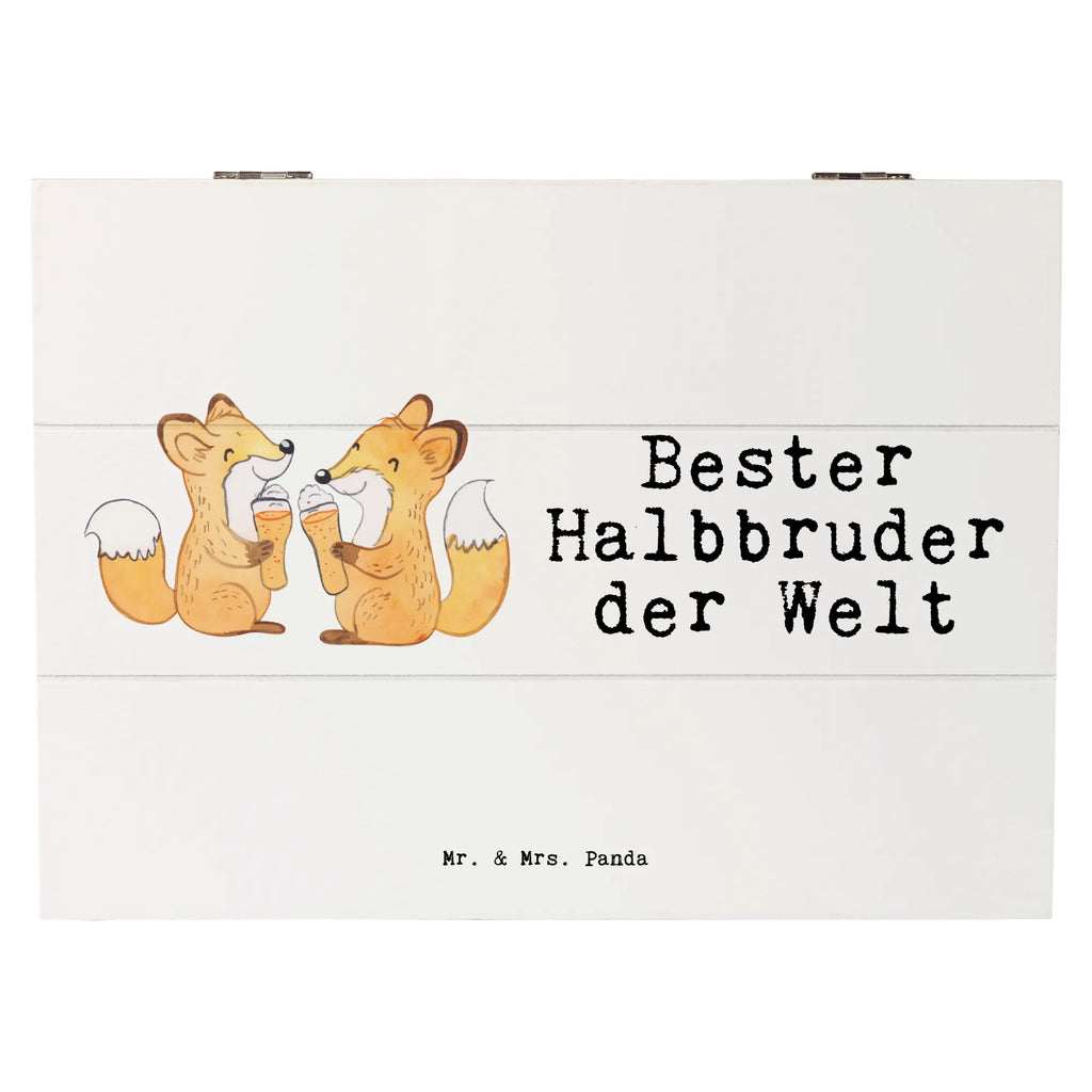 Holzkiste Fuchs Bester Halbbruder der Welt Aufbewahrungsbox, Dekokiste, Erinnerungskiste, Erinnerungsbox, Schatzkiste, Schatulle, XXL, Geschenkbox, Kiste, Holzkiste, Truhe, Geschenkdose, für, Dankeschön, Geschenk, Schenken, Geburtstag, Geburtstagsgeschenk, Geschenkidee, Danke, Bedanken, Mitbringsel, Freude machen, Geschenktipp, Kleinigkeit, Halbbruder, Stiefgeschwister, Brother, Schwester, Familie, Bester, Geschwister, Bruderherz, Brudi, Stief, Stiefbruder, Bruder, Sohn