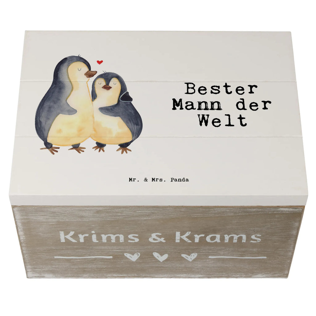 Holzkiste Pinguin Bester Mann der Welt Kiste, Schatzkiste, XXL, Aufbewahrungsbox, Dekokiste, Erinnerungsbox, Geschenkdose, Schatulle, Holzkiste, Truhe, Geschenkbox, Erinnerungskiste, für, Dankeschön, Geschenk, Schenken, Geburtstag, Geburtstagsgeschenk, Geschenkidee, Danke, Bedanken, Mitbringsel, Freude machen, Geschenktipp, Traummann, Mann, Liebling, Beste, Partner, Gatte, Ehepartner, Kleinigkeit, Lebensgefährte, Ehemann, Freund, Bräutigam, Ehe