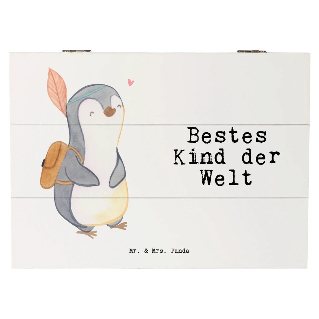 Wooden chest penguin best kid in the world Wooden box, XXL, box, storage box, decorative box, casket, chest, memory box, treasure chest, for, thank you, gift, giving, birthday, birthday present, gift idea, souvenir, make you happy, gift tip, daughter, child, children, kids, kid, best, birth, son, darling, offspring, christening, kiddy