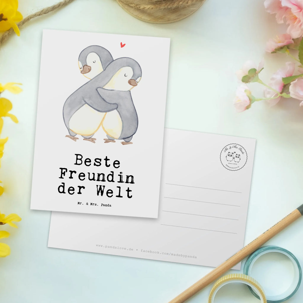 Postkarte Pinguin Beste Freundin der Welt Ansichtskarten, Geburtstagskarte, Einladungskarte, Postkarte, Karte, Geschenkkarte, Einladung, Grußkarte, Einladungskarten Geburtstag, Dankeskarte, Einladung Geburtstag, Ansichtskarte, für, Dankeschön, Geschenk, Schenken, Geburtstag, Geburtstagsgeschenk, Geschenkidee, Danke, Bedanken, Mitbringsel, Freude machen, Geschenktipp, Frau, Freundin, Spruch, bff, beste Freundin, Ehefrau, Freundinnen, Jahrestag, beste, Freundschaft. Liebste, bae