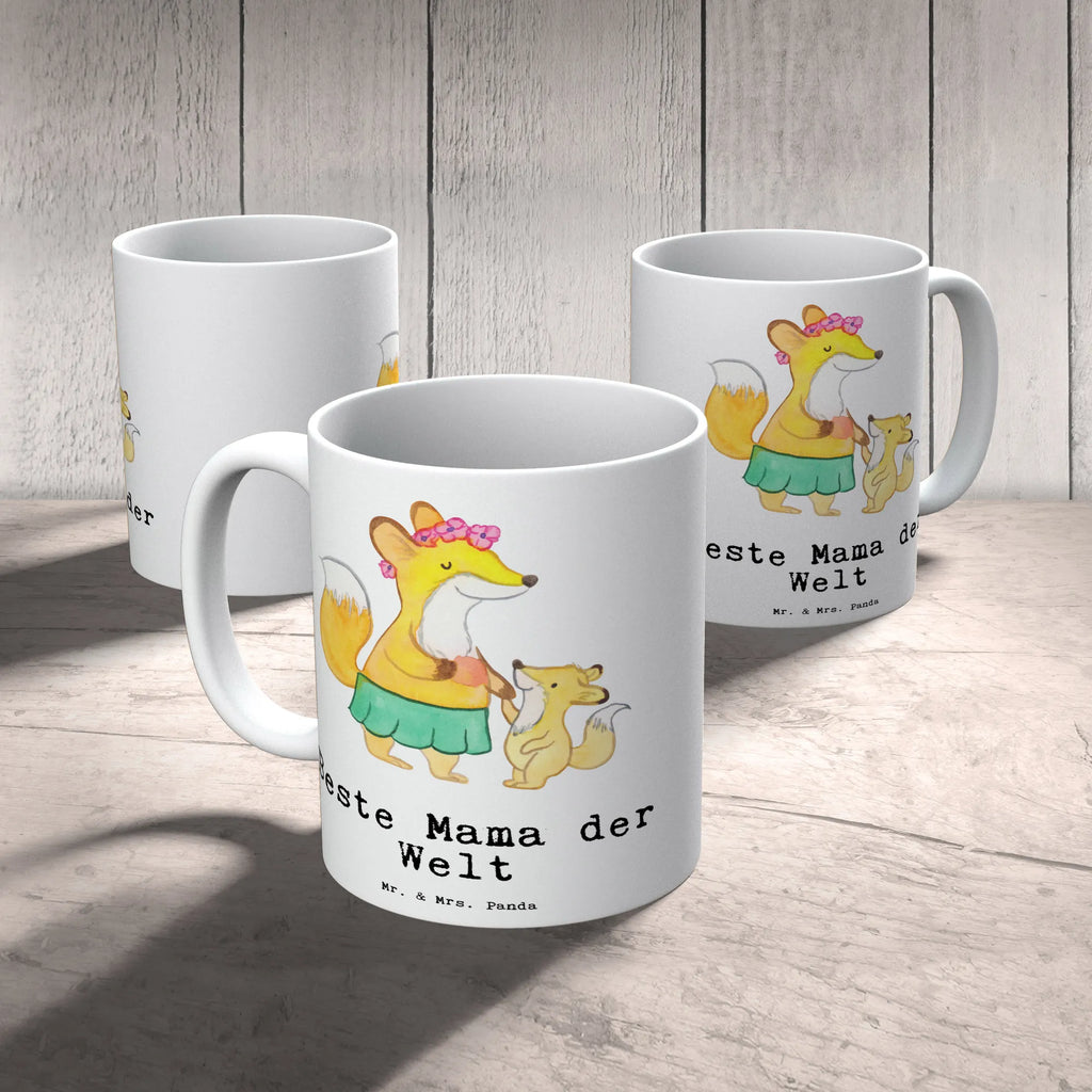 Tasse Fuchs Beste Mama der Welt Teetasse, Keramiktasse, Kaffeetasse, Tasse, Geschenktasse, Tasse mit Zitaten, Porzellantasse, Tasse mit Motiven, Bürotasse, für, Dankeschön, Geschenk, Schenken, Geburtstag, Geburtstagsgeschenk, Geschenkidee, Danke, Bedanken, Mitbringsel, Freude machen, Geschenktipp, Mutter, Mami, Ma, Muttertag, Tochter, Mutti, Mama, Beste Mama, Beste, Supermama, Sohn