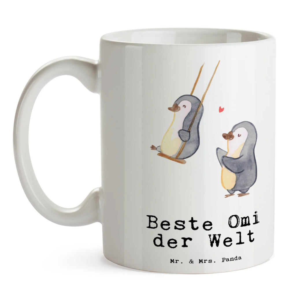 Tasse Pinguin Beste Omi der Welt Porzellantasse, Tasse mit Zitaten, Tasse mit Motiven, Keramiktasse, Bürotasse, Geschenktasse, Tasse, Teetasse, Kaffeetasse, für, Dankeschön, Geschenk, Schenken, Geburtstag, Geburtstagsgeschenk, Geschenkidee, Danke, Bedanken, Mitbringsel, Freude machen, Geschenktipp, Ommi, Enkelin, Kleinigkeit, Bester, Enkel, Enkelkind, Großpapa, Omma, Oma, Großmutter, Großmama, Omi
