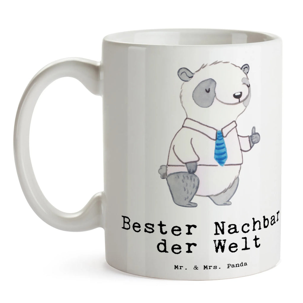 Tasse Panda Bester Nachbar der Welt kaffeebecher keramik, hochwertige tasse, Motivtasse, Kaffeetasse, statement tasse, heißgetränkebecher, Trinkbecher, Keramikbecher, Frühstückstasse, Tasse, tasse für kaffee, Trinktasse, tasse für büro, Bürobecher, Bürotasse, Tasse mit Motiv, Bedruckte Tasse, Kaffeepott, kaffeebecher bedruckt, Teepott, Teebecher, Frühstücksbecher, Becher, Henkelbecher, design tasse, schöne tasse, Henkeltasse, kaffeetasse bedruckt, Coffee Mug, Pott, milchkaffeetasse, Keramiktasse, Teetasse, haferl, Kaffeebecher, Sprüchetasse, Dekotasse, Mug, kaffeetasse keramik, Tasse mit Spruch, Kakaotasse, Geschenktasse, Designtasse, Geschenkidee, Geschenk, Schenken, Mitbringsel, Geburtstag, Geburtstagsgeschenk, für, Danke, Dankeschön, Bedanken, Freude machen, Geschenktipp, Anwohner, Freundschaft, Nachbar, Nachbarn, Bewohner, Angrenzer, Freund, Nachbarschaft