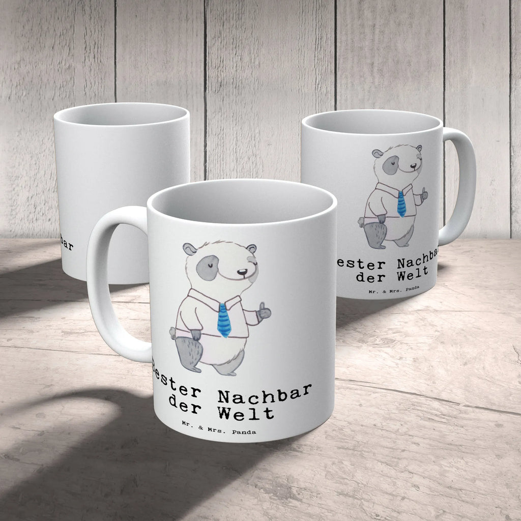Tasse Panda Bester Nachbar der Welt kaffeebecher keramik, hochwertige tasse, Motivtasse, Kaffeetasse, statement tasse, heißgetränkebecher, Trinkbecher, Keramikbecher, Frühstückstasse, Tasse, tasse für kaffee, Trinktasse, tasse für büro, Bürobecher, Bürotasse, Tasse mit Motiv, Bedruckte Tasse, Kaffeepott, kaffeebecher bedruckt, Teepott, Teebecher, Frühstücksbecher, Becher, Henkelbecher, design tasse, schöne tasse, Henkeltasse, kaffeetasse bedruckt, Coffee Mug, Pott, milchkaffeetasse, Keramiktasse, Teetasse, haferl, Kaffeebecher, Sprüchetasse, Dekotasse, Mug, kaffeetasse keramik, Tasse mit Spruch, Kakaotasse, Geschenktasse, Designtasse, Geschenkidee, Geschenk, Schenken, Mitbringsel, Geburtstag, Geburtstagsgeschenk, für, Danke, Dankeschön, Bedanken, Freude machen, Geschenktipp, Anwohner, Freundschaft, Nachbar, Nachbarn, Bewohner, Angrenzer, Freund, Nachbarschaft