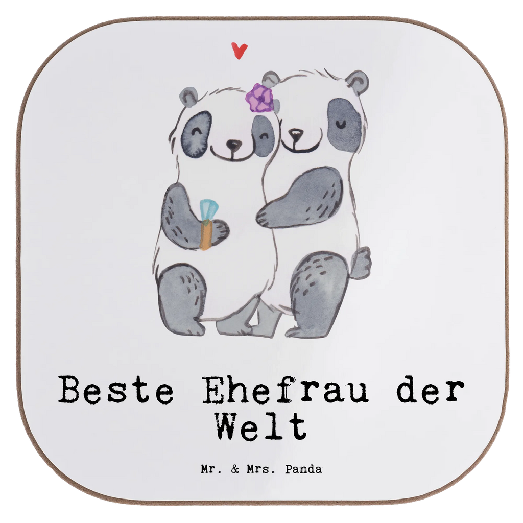 Quadratische Untersetzer Panda Beste Ehefrau der Welt Getränkeuntersetzer, Bierdeckel, Glasuntersetzer, Untersetzer, Untersetzer aus Holz, Untersetzer für Gläser, Untersetzer Gläser, Holzuntersetzer, Untersetzer Holz, Korkuntersetzer, Untersetzer Design, Tassen Untersetzer, für, Dankeschön, Geschenk, Schenken, Geburtstag, Geburtstagsgeschenk, Geschenkidee, Danke, Bedanken, Mitbringsel, Freude machen, Geschenktipp, Beste, Traumfrau, Hochzeit, Liebling, Ehefrau, Lebensgefährtin, Frau, Partnerin, Freundin, Ehepartner, Gattin, Ehe, Kleinigkeit, Braut