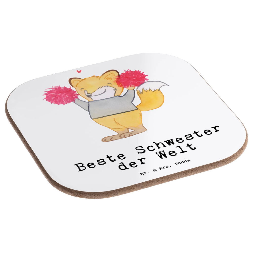 Quadratische Untersetzer Fuchs Beste Schwester der Welt Glasuntersetzer, Untersetzer, Getränkeuntersetzer, Untersetzer Gläser, Untersetzer für Gläser, Bierdeckel, Untersetzer Design, Holzuntersetzer, Untersetzer aus Holz, Tassen Untersetzer, Untersetzer Holz, Korkuntersetzer, für, Dankeschön, Geschenk, Schenken, Geburtstag, Geburtstagsgeschenk, Geschenkidee, Danke, Bedanken, Mitbringsel, Freude machen, Geschenktipp, Schwesterherz, Geschwister, Schwester, Tochter, Sister, Beste, Kleinigkeit, Familie