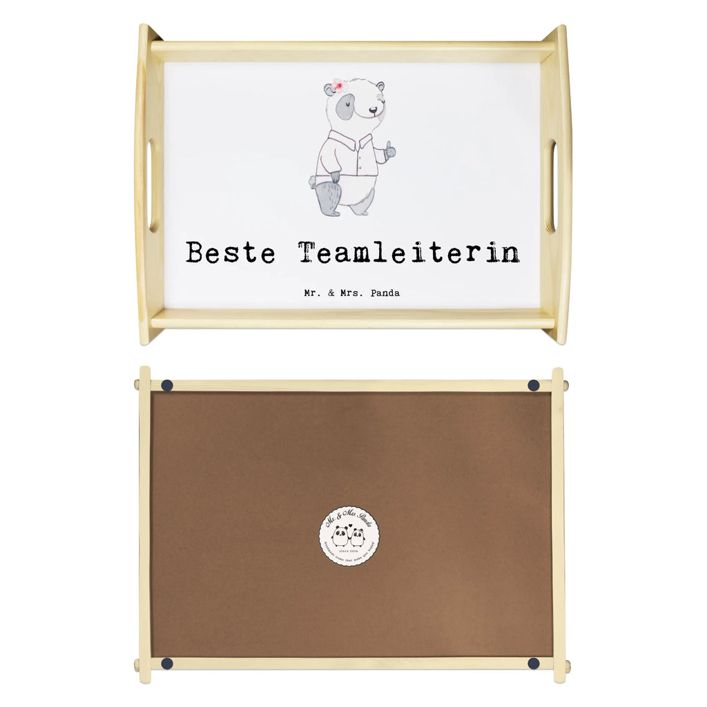 Serviertablett Panda Beste Teamleiterin Küchentablett, Holztablett, Tablett, Frühstückstablett, Serviertablett, Dekotablett, für, Dankeschön, Geschenk, Schenken, Geburtstag, Geburtstagsgeschenk, Geschenkidee, Danke, Bedanken, Mitbringsel, Freude machen, Geschenktipp, Leiterin, Vorgesetzte, Seminarleiterin, Kollegin, Ruhestand, Chefin, Gruppenleiterin, Abschiedsgeschenk, Teamleiterin, Abschied