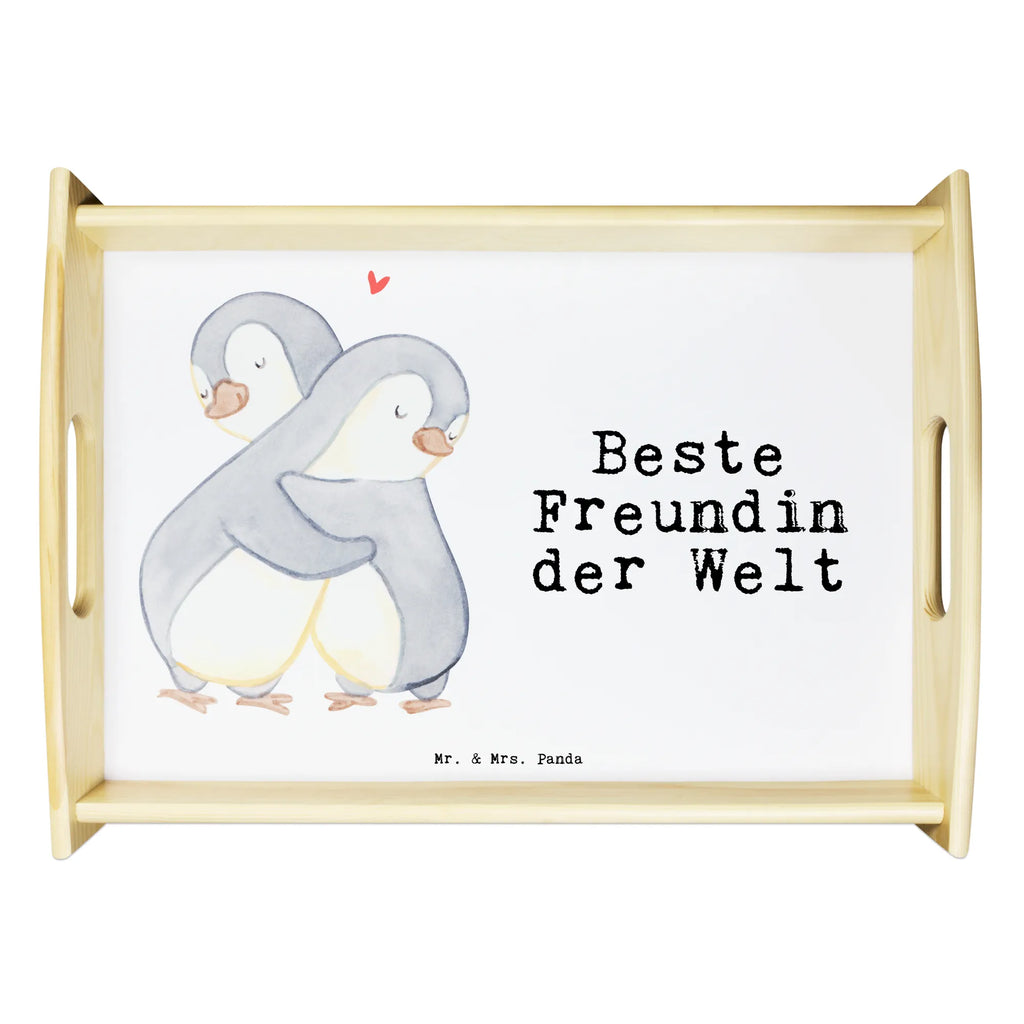 Taca serwisowa Pingwin Najlepsza przyjaciółka na świecie Küchentablett, Dekotablett, Serviertablett, Tablett, Frühstückstablett, Holztablett, für, Dankeschön, Geschenk, Schenken, Geburtstag, Geburtstagsgeschenk, Geschenkidee, Danke, Bedanken, Mitbringsel, Freude machen, Geschenktipp, Jahrestag, bff, Frau, Freundschaft. Liebste, Freundinnen, Freundin, Ehefrau, beste Freundin, beste, Spruch, bae