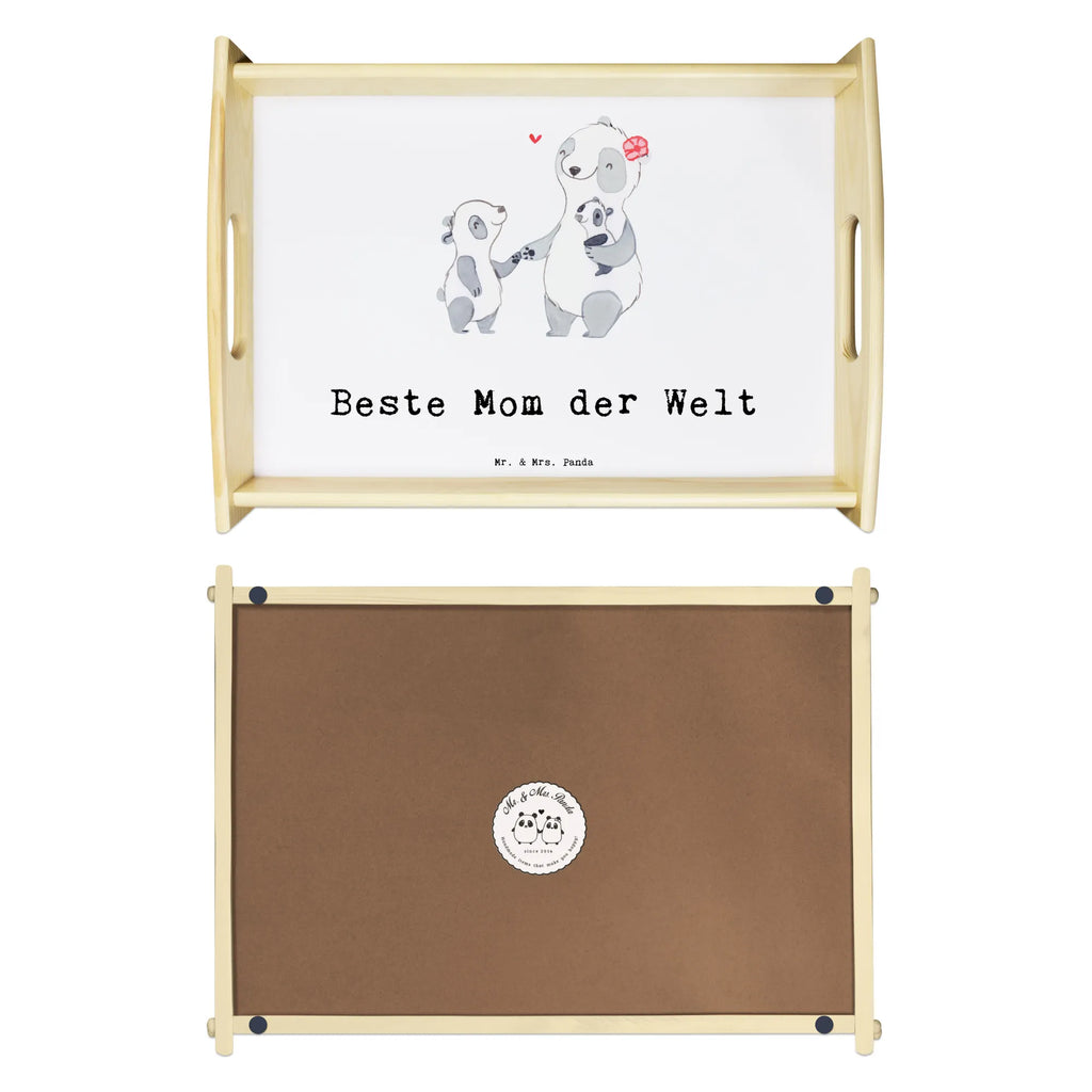 Serviertablett Panda Beste Mom der Welt Frühstückstablett, Dekotablett, Serviertablett, Tablett, Holztablett, Küchentablett, für, Dankeschön, Geschenk, Schenken, Geburtstag, Geburtstagsgeschenk, Geschenkidee, Danke, Bedanken, Mitbringsel, Freude machen, Geschenktipp, Sohn, Mutti, Mom, Beste Mama, Supermama, Beste, Mutter, Mama, Muttertag, Mommy, Mami, Tochter, Ma