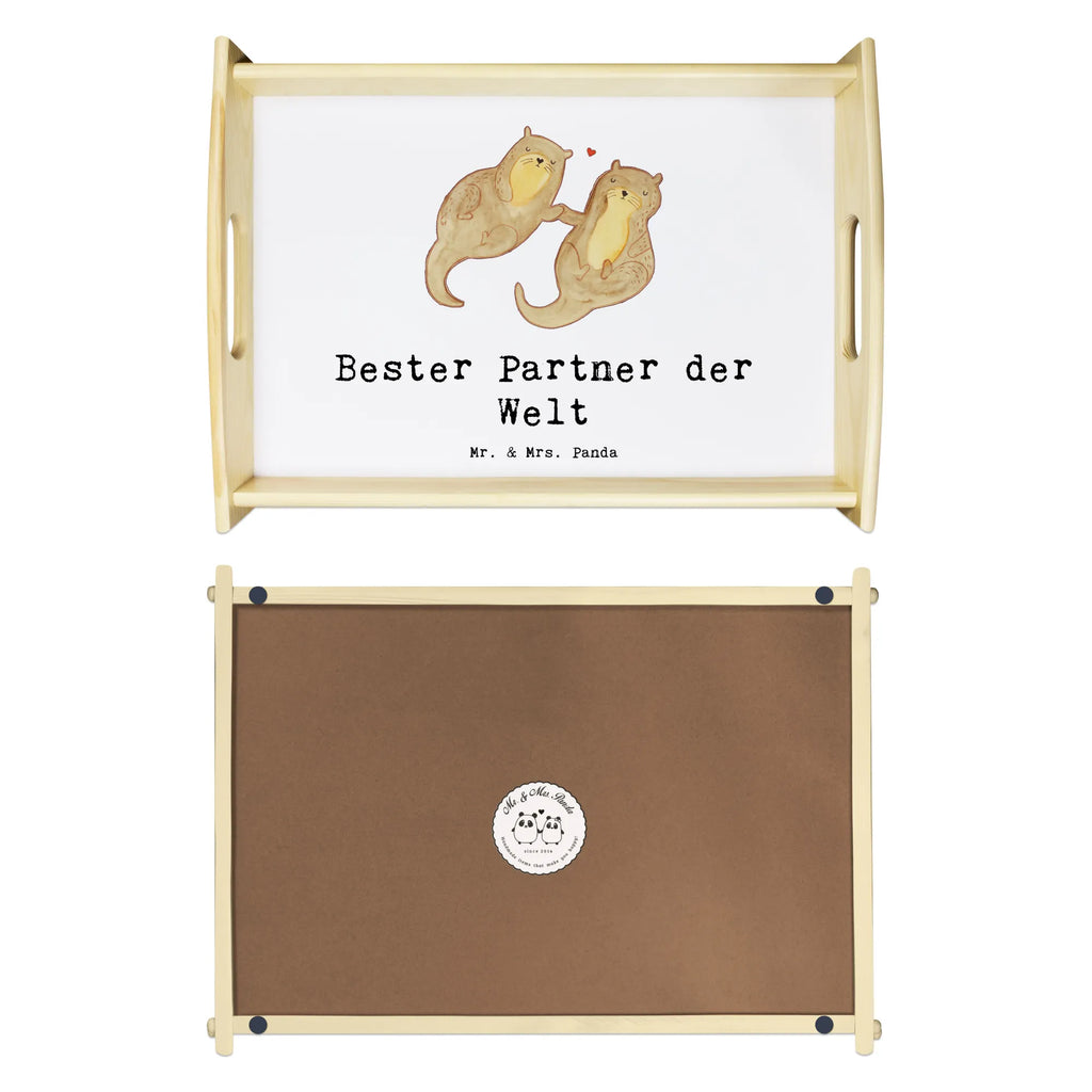 Serviertablett Otter Bester Partner der Welt Serviertablett, Holztablett, Frühstückstablett, Dekotablett, Tablett, Küchentablett, für, Dankeschön, Geschenk, Schenken, Geburtstag, Geburtstagsgeschenk, Geschenkidee, Danke, Bedanken, Mitbringsel, Freude machen, Geschenktipp, Liebe, Partner, Ehepartner, Lebensgefährte, Ehefrau, Ehemann. Freundin, Mann, Paar, Frau, Freund