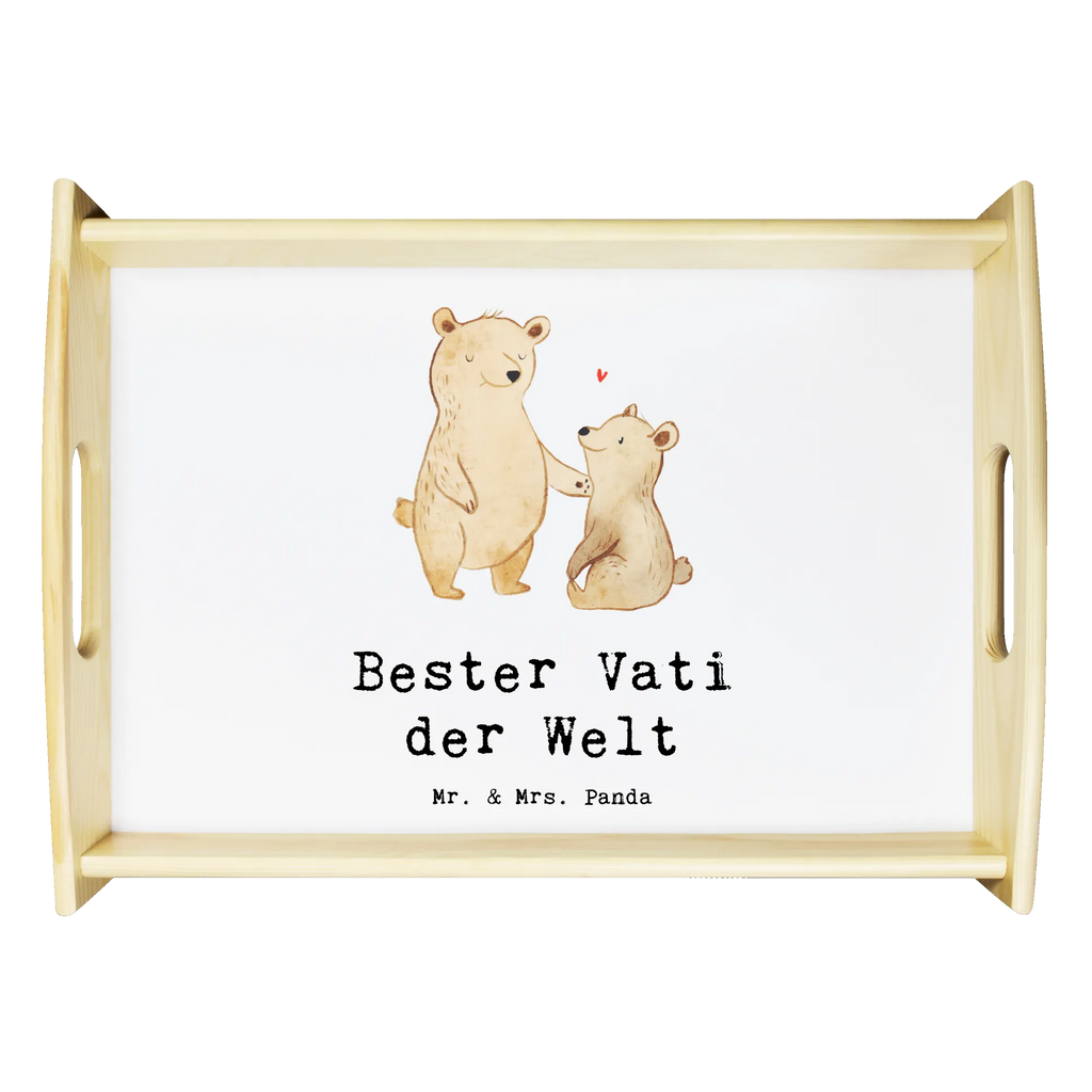 Serving tray bear World&#39;s Best Dad breakfast tray, tray, kitchen tray, wooden tray, serving tray, for, thank you, gift, giving, birthday, birthday present, gift idea, souvenir, make you happy, gift tip, man, little thing, papi, dad, papa, Father, family, best, daddy, parents, gift father