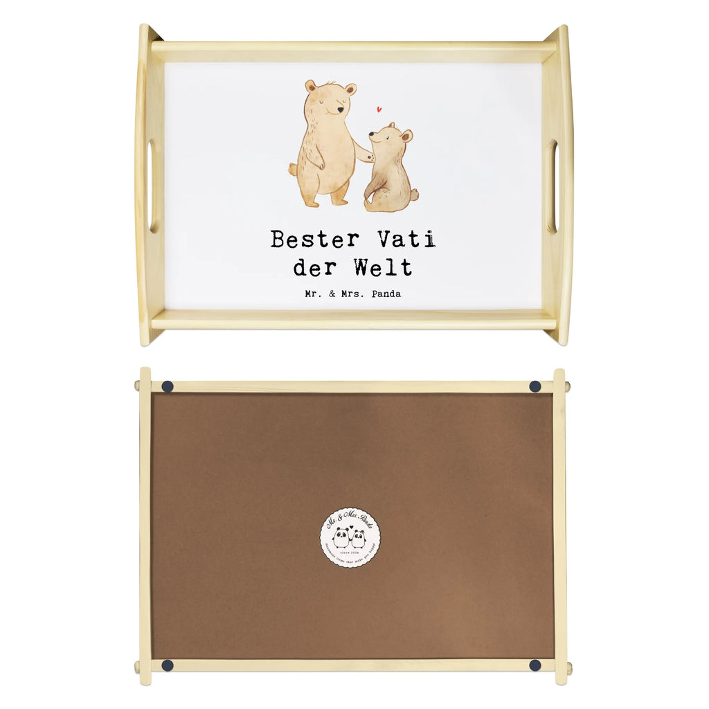 Serving tray bear World&#39;s Best Dad breakfast tray, tray, kitchen tray, wooden tray, serving tray, for, thank you, gift, giving, birthday, birthday present, gift idea, souvenir, make you happy, gift tip, man, little thing, papi, dad, papa, Father, family, best, daddy, parents, gift father