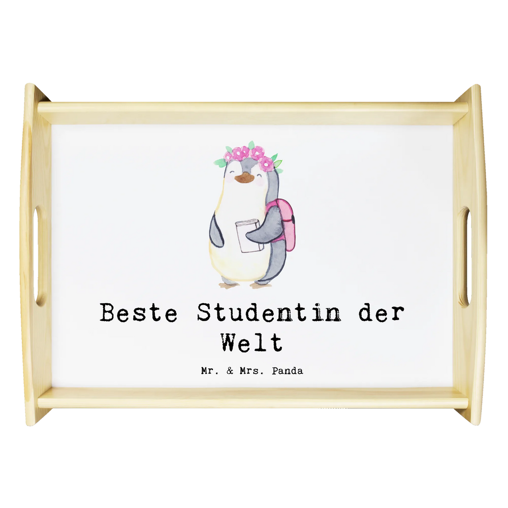 Serviertablett Pinguin Beste Studentin der Welt Holztablett, tablett aus holz, tragetablett, tablett holz, getränketablett, couchtablett, teetablett, tablett für bett, bett tablett, Serviertablett, serviertablett aus holz, Tablett, Küchentablett, essenstablett, echtholz tablett, Frühstückstablett, kaffeetablett, betttablett, tablett zum servieren, serviertablett holz, tablett für getränke, holz serviertablett, tablett für essen, ablagetablett, Servier Tablett, sofatablett, Geschenkidee, Geschenk, Schenken, Mitbringsel, Geburtstag, Geburtstagsgeschenk, für, Danke, Dankeschön, Bedanken, Freude machen, Geschenktipp, Studienabschluss, Tochter, Universität, Spaß, Studentin, Hochschule, Studium, Alumni, Musterschülerin, Witzig, Studenten, Uni, Abschluss, Lustig