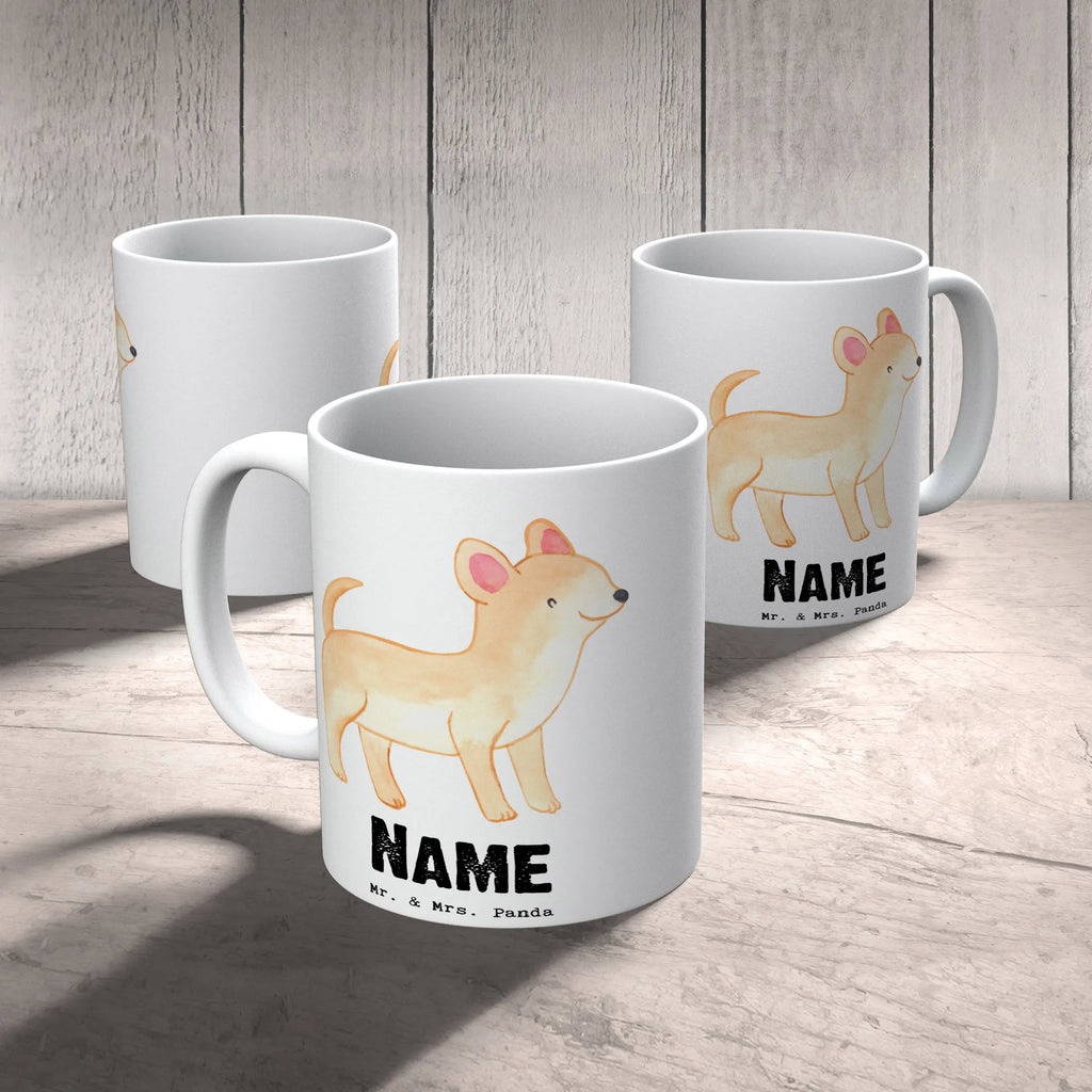 Personalised cup Chihuahua Lifesaver Dog, dog breed, purebred dog, dog owner, gift, animal lover, giving, puppy