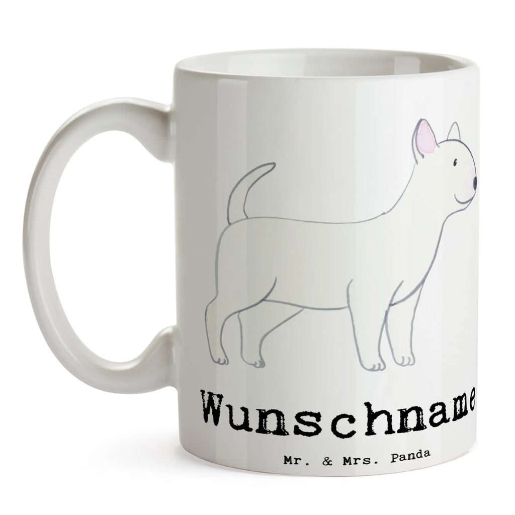 Personalisierte Tasse Bullterrier Lebensretter Personalisierte Tasse, Tasse mit Namen, Namenstasse, Personalisiert, Tasse, Wunschname, Namen, Drucken, Hund, Hunderasse, Rassehund, Hundebesitzer, Geschenk, Tierfreund, Schenken, Welpe, Bullterrier
