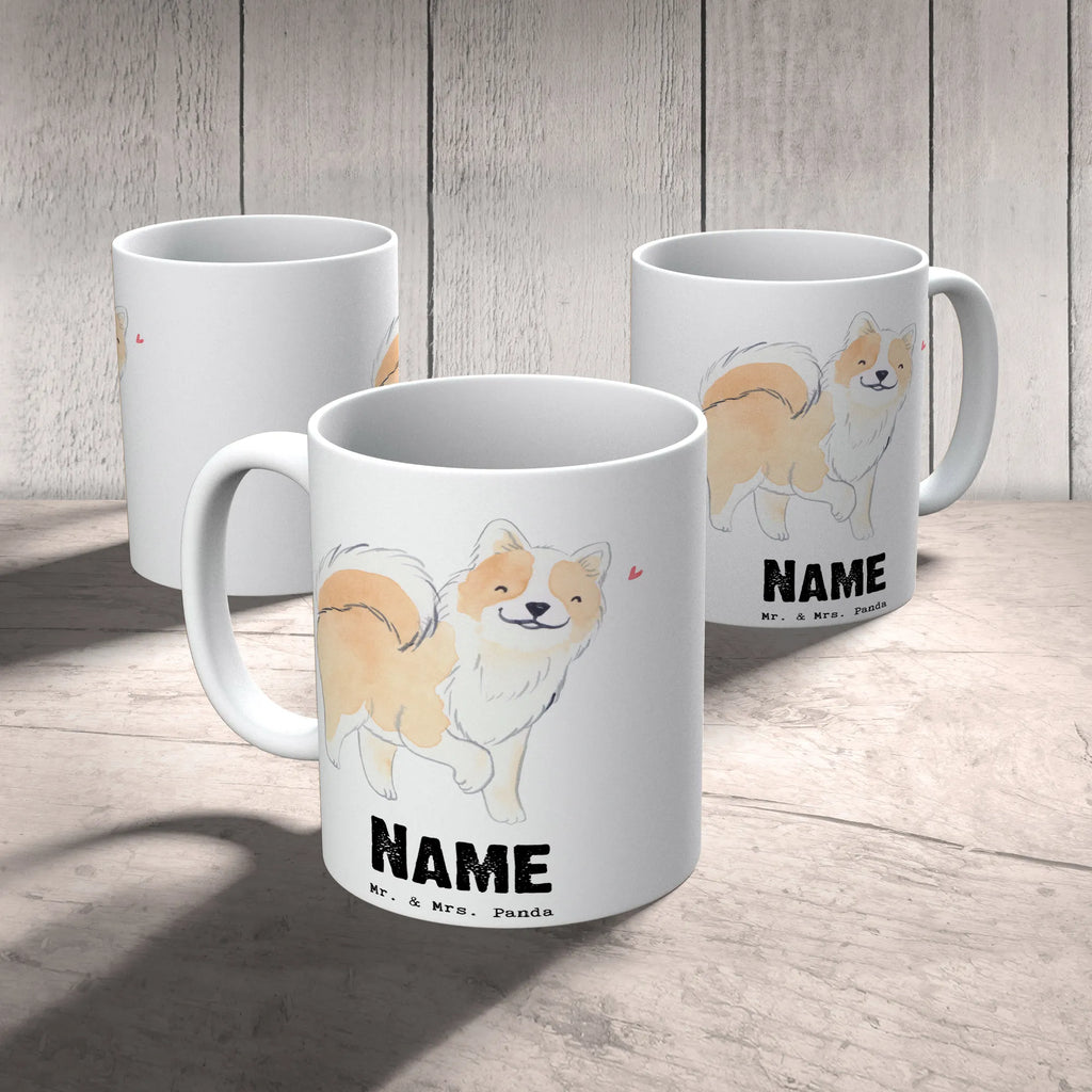Personalisierte Tasse Islandhund Lebensretter Namen, Wunschname, Tasse mit Namen, Personalisiert, Tasse, Drucken, Personalisierte Tasse, Namenstasse, Hund, Hunderasse, Rassehund, Hundebesitzer, Geschenk, Tierfreund, Schenken, Welpe, isländischer Schäferhund, Islandhund