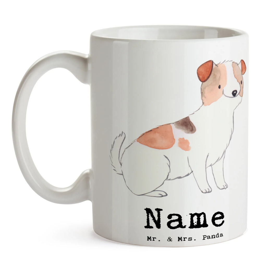 Personalisierte Tasse Jack Russel Terrier Lebensretter Personalisiert, Drucken, Tasse mit Namen, Namenstasse, Personalisierte Tasse, Tasse, Wunschname, Namen, Hund, Hunderasse, Rassehund, Hundebesitzer, Geschenk, Tierfreund, Schenken, Welpe, Jack Russel Terrier