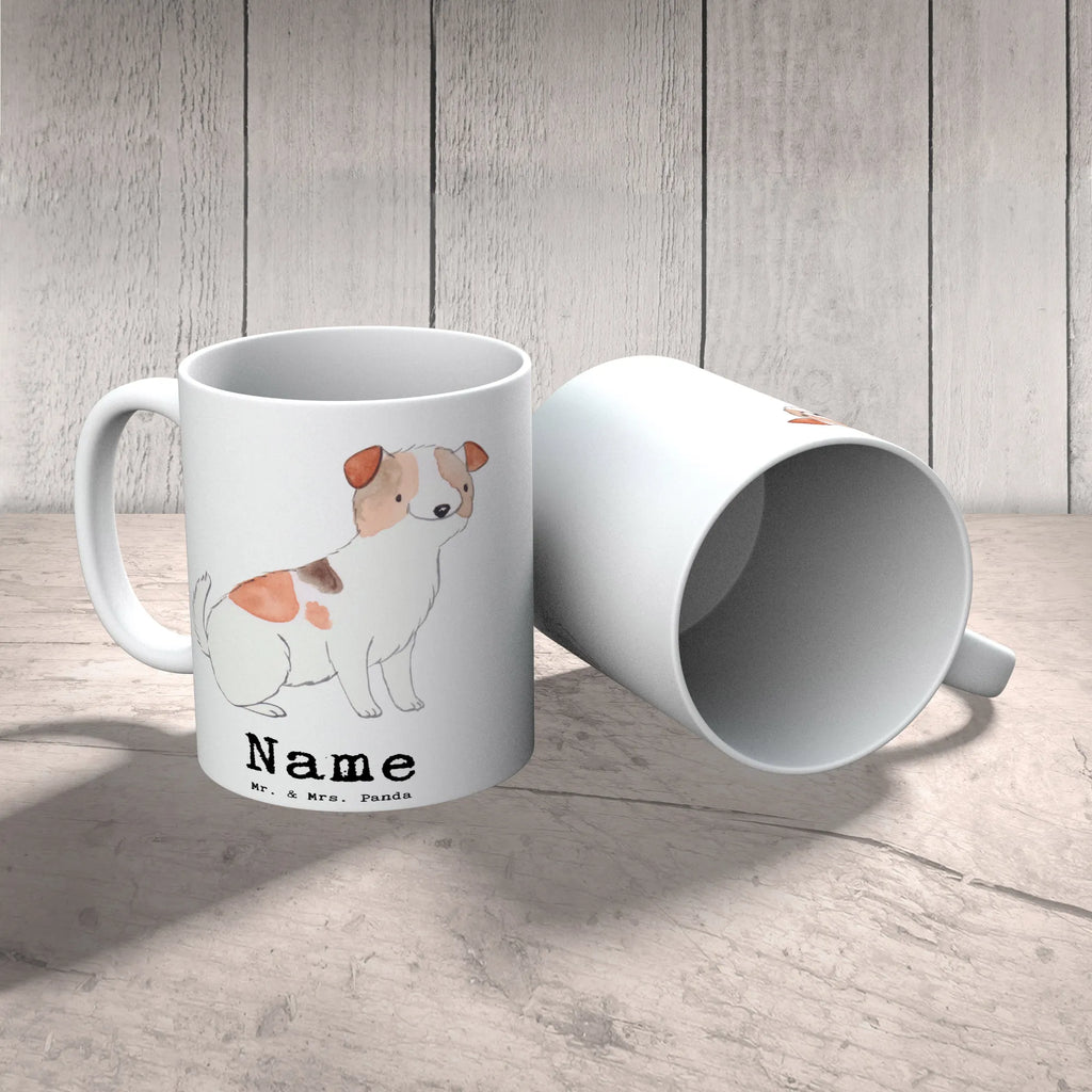 Personalisierte Tasse Jack Russel Terrier Lebensretter Personalisiert, Drucken, Tasse mit Namen, Namenstasse, Personalisierte Tasse, Tasse, Wunschname, Namen, Hund, Hunderasse, Rassehund, Hundebesitzer, Geschenk, Tierfreund, Schenken, Welpe, Jack Russel Terrier