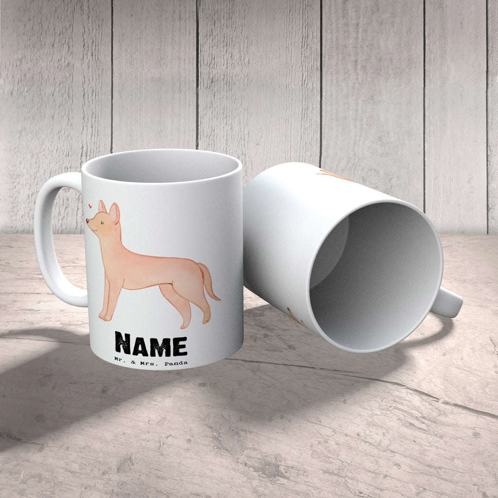 Personalisierte Tasse Pharaonenhund Lebensretter Drucken, Personalisiert, Wunschname, Tasse mit Namen, Tasse, Personalisierte Tasse, Namenstasse, Namen, Geschenk, Schenken, Hund, Hunderasse, Rassehund, Hundebesitzer, Tierfreund, Welpe, Pharaonenhund, Kelb Tal-Fenek, Pharaoh Hound