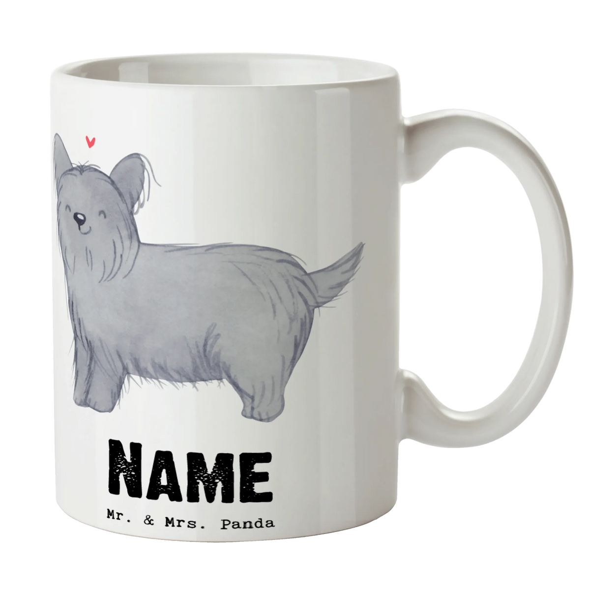 Spersonalizowany kubek Skye Terrier Ratownik dawanie, prezent, Pies, rasa psa, pies rasowy, właściciel psa, miłośnik zwierząt, szczeniak