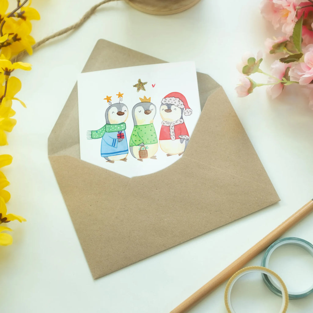 Grußkarte Winterzeit Heilige drei Könige Geburtstagskarte, Hochzeitskarte, Karte, Glückwunschkarte, Klappkarte, Einladungskarte, Ansichtskarten, Grußkarte, Winter, Weihnachten, Weihnachtsdeko, Nikolaus, Advent, Heiligabend, Wintermotiv, Heilige drei Könige, Weihnachtstage, Weihnachtsmann, Weihnachtszeit